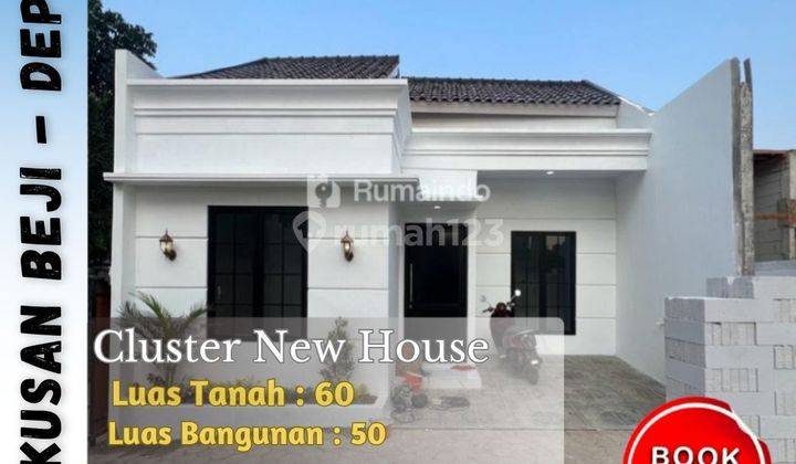 Dijual Murah Rumah Cluster di Kukusan Beji Depok 1