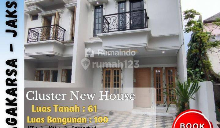 Dijual Murah Rumah Cluster Di Jagakarsa Jakarta Selatan 1