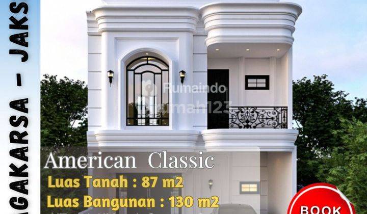 Cluster House American Classic Jagakarsa Jakarta Selatan 1