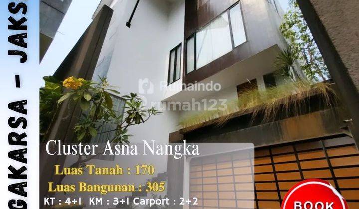 Dijual Rumah Cluster Asana Nangka Jagakarsa Jakarta Selatan 1