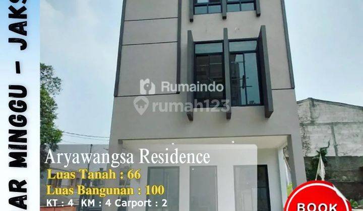 Dijual Rumah Aryawangsa residence pasar Minggu Jakarta Selatan  1