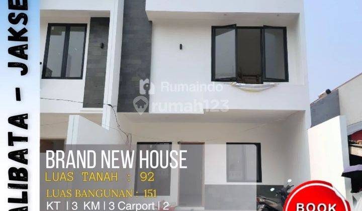 Dijual Rumah Baru di Kalibata Timur Jakarta Selatan 1