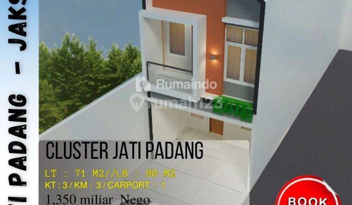 Rumah di Jalan jati padang jakarta selatan 2 Lantai SHM Baru 1