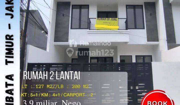 Dijual Rumah di Jalan kalibata timur jakarta selatan 2 Lantai 1