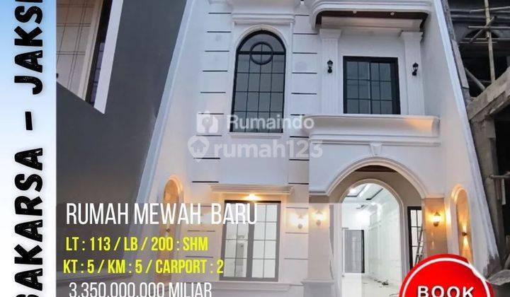 Dijual Rumah di Jalan Jagakarsa Jakarta Selatan 3 Lantai SHM 1