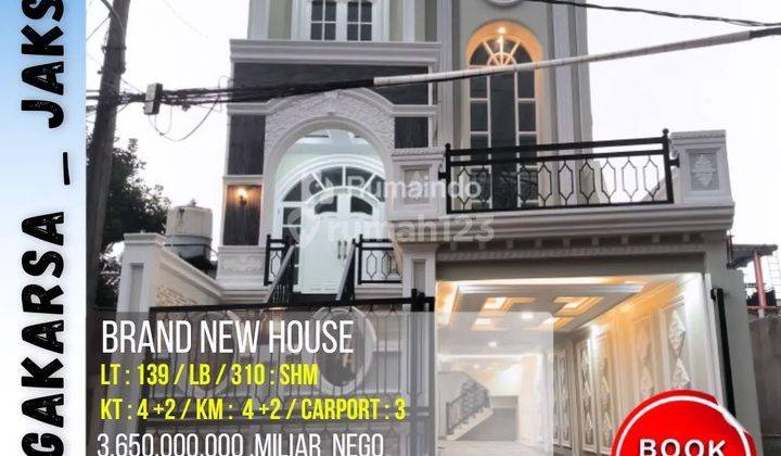 Dijual Rumah di Jalan kahfi 1 Jagakarsa Jakarta Selatan 3 Lantai 1