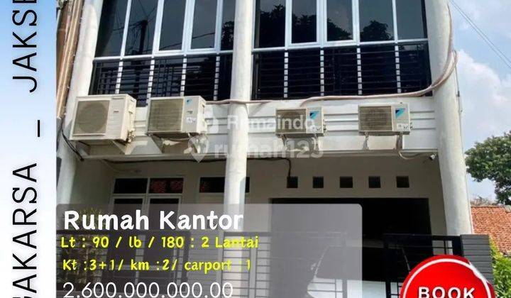 Rumah Kantor di Jalan jagakarsa jakarta selatan 2 Lantai 1