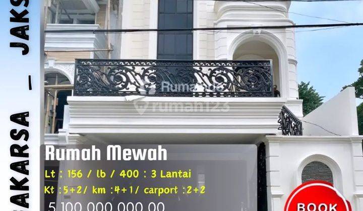 Rumah mewah di Jalan komplek benda Jagakarsa Jakarta Selatan  1