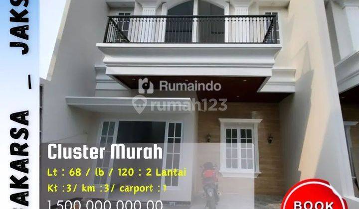 Rumah Murah di jalan jagakarsa jakarta selatan 2 Lantai 1