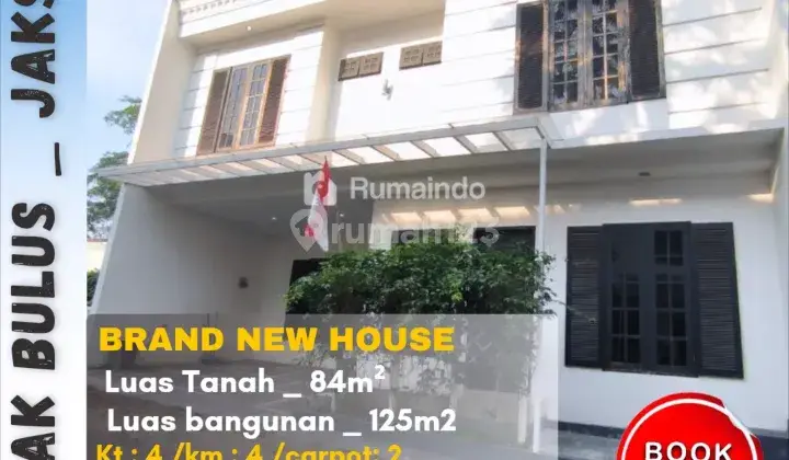 Dijual Rumah Cluster Dekat Stasiun Lebak Bulus Jakarta Selatan 1