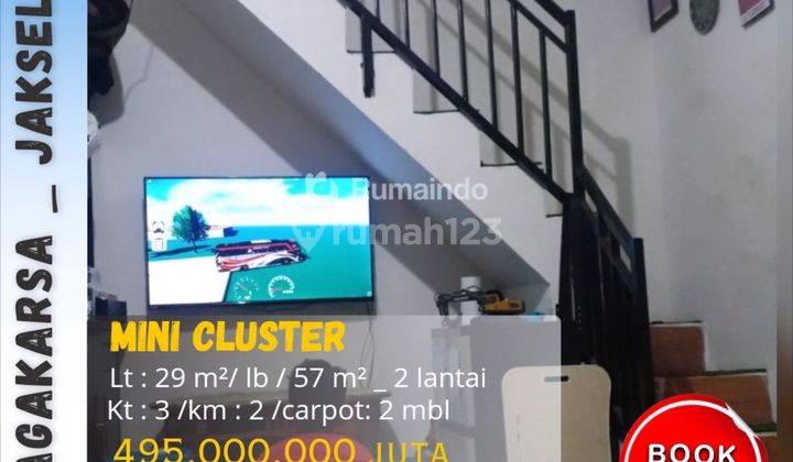 Dijual Rum Rumah 2 Lantai Sudah Renovasi Di Jagakarsa Jaksel  1