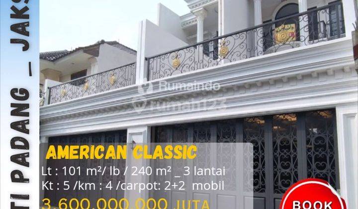 Dijual Rumah Europa Classic Jati Padang Jakarta Selatan  1