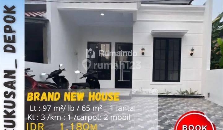 Dijual Rumah Di Jalan Kukusan Depok Jawa Barat  1