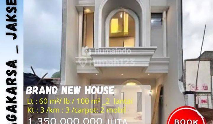 Dijual Murah Rumah American Style Di Jagakarsa Jakarta Selatan  1