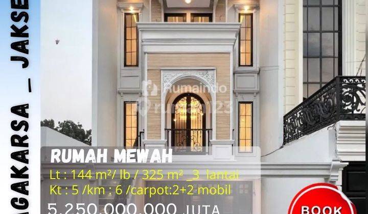 Dijual Rumah Ada Kolam Renang Di Jagakarsa Jakarta Selatan  1