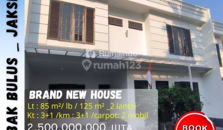 Dijual Rumah Cluster 2 Lantaidi Lebak Bulus Jakarta Selatan  1