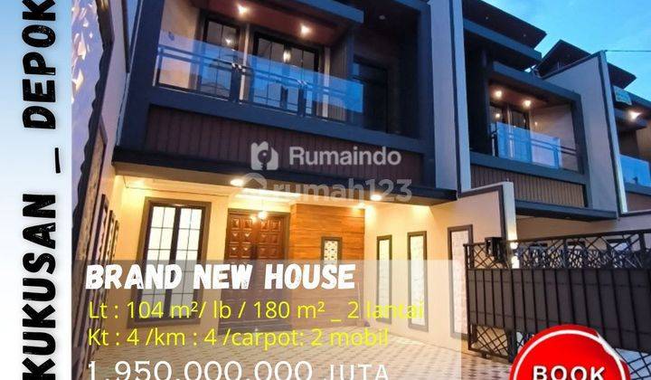 Dijual Murah Rumah Cluster Di Kukusan Raya Beji Depok  1