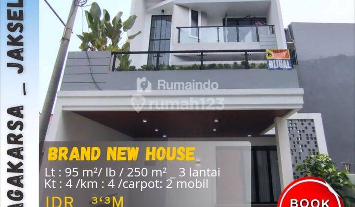 Dijual Rumah Cluster Scandinavian Di Jagakarsa Jakarta Selatan  1