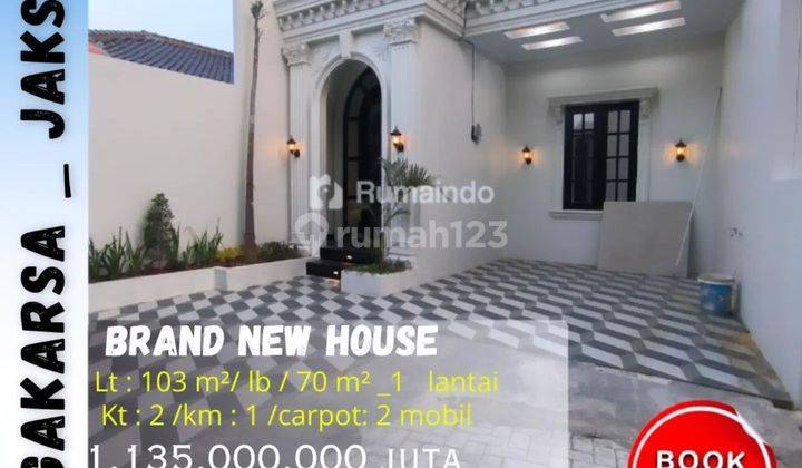 Dijual Rumah Cluster Gandaria Jagakarsa Jakarta Selatan  1