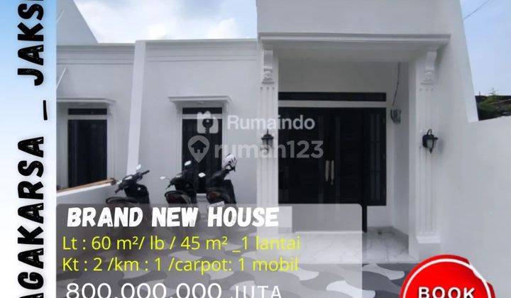 Dijual Rumah Cluster Di Jagakarsa Jakarta Selatan  1