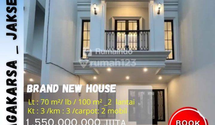 Dijual Rumah Dekat Stasiun Lenteng Agung Jagakarsa Jaksel  1