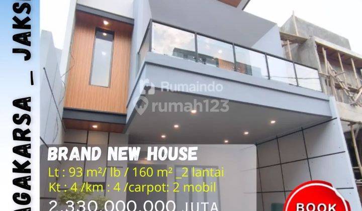 Dijual Rumah Cluster Minimalis Di Jagakarsa Jakarta Selatan 1