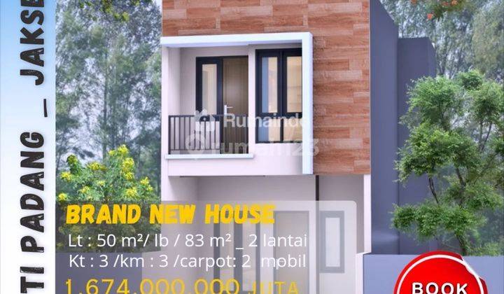 Dijual Rumah Cluster Di Jatipadang Pasar Minggu Jakarta Selatan 1