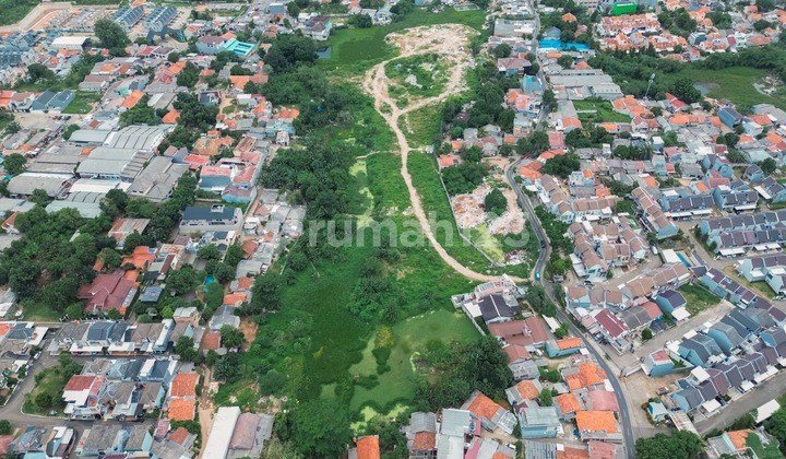 For Sale 4.3 Ha Land in Serpong Tangerang Suitable for Cluster Housing