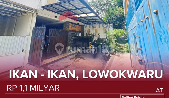 Rumah Jual Area Lowokwaru Dekat Smak Santo Yusuf, Smk 5, Sma Sabillilah, Suhat, Kampus Ub, Kawasan Tenang, Aman, Nyaman. Bonus Water Heater, Ac 