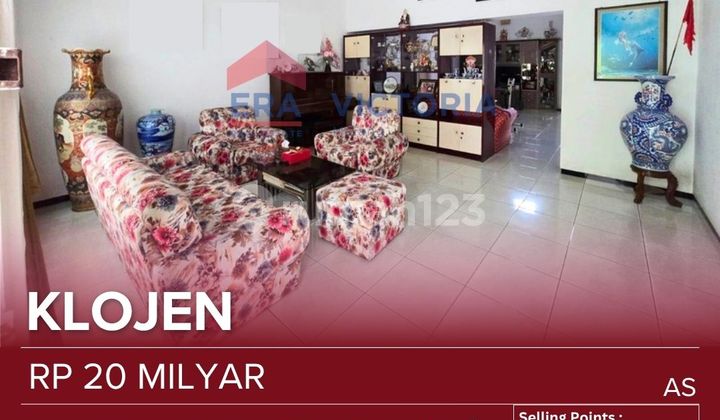 Rumah Jual Bergaya Klasik Kolonial Kawasan Favorit Malang Kondisi Sangat Terawat Cocok Untuk Rumah Tinggal Sekaligus Usaha, Investasi 