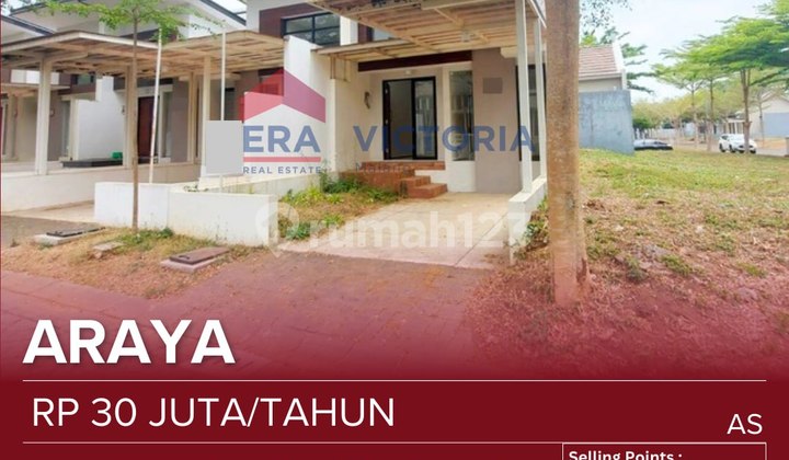 House for Rent - Most Sought-After Location in Araya! :Fire:Just a Step Away from Binus University, Araya Mall & Persada Hospital!Golden Opportunity to Rent a House in Brassia Hill Araya Cluster with a Safe, Comfortable, and Strategic Environment. House for Rent - Most Sought-After Location in Araya! :Fire:Just a Step Away from Binus University, Araya Mall & Persada Hospital!Golden Opportunity to Rent a House in Brassia Hill Araya Cluster with a Safe, Comfortable, and Strategic Environment.