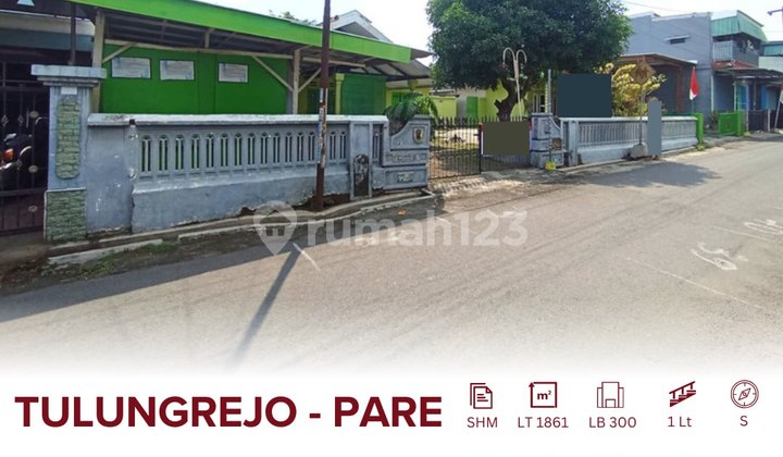 Jual Rumah Di Area "kampung Inggris" Sangat Cocok Untuk Usaha Kursus / Mess/kost /mini Market 1