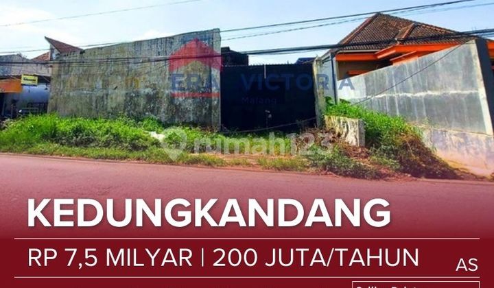 Dijual & Disewakan Gudang Strategis - Pinggir Jalan Raya Kedungkandang