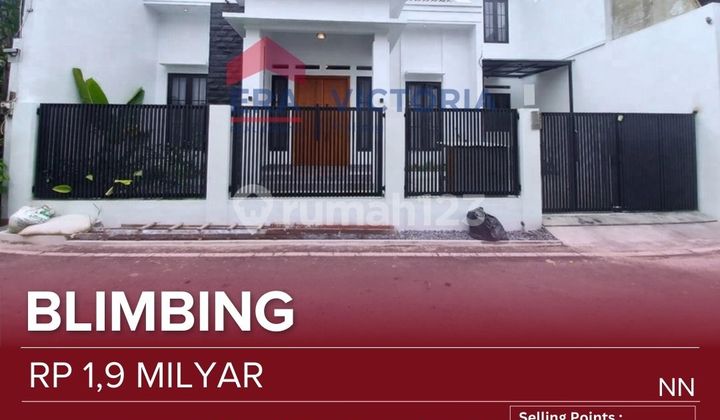 Rumah Jual Lokasi Dalam Cluster Dekat Jalan Raya S.parman (Malang-Surabaya), Hartono Elektronik, Kanwil Djp, Hotel Atria, Hotel Alana, Lokasi Dekat Suhat. Semi Furnished (Water Heater, Ac)