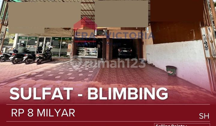 Ruko Connecting Bangunan 3 Lantai Tepi Jalan Raya Ramai Blimbing Lokasi Strategis Dekat Berbagai Bisnis Area Blimbing, Superindo Ruko Connecting Bangunan 3 Lantai Tepi Jalan Raya Ramai Blimbing Lokasi Strategis Dekat Berbagai Bisnis Area Blimbing, Superindo