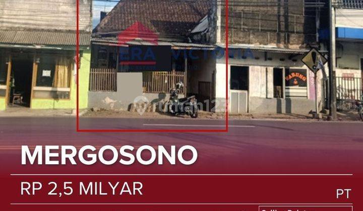 DIJUAL Rumah Poros Jalan Raya Dekat Indomaret Kol. Sugiono, Stasiun KA Malang Kota Lama, SPBU Kota Malang Cocok untuk tempat tinggal atau usaha  1