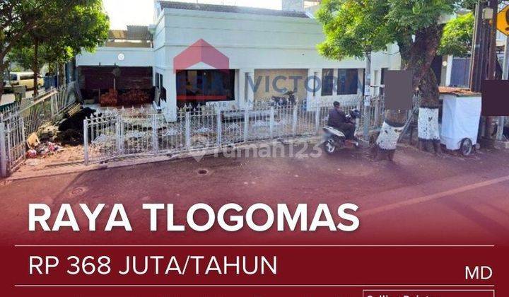 DISEWAKAN Ruko/Ruang Usaha Pinggir Jalan Raya Akses Batu Malang Posisi Pojokan, Lokasi Strategis Cocok untuk Kantor, Resto, Kuliner, Swalayan, dll Kota Malang 1