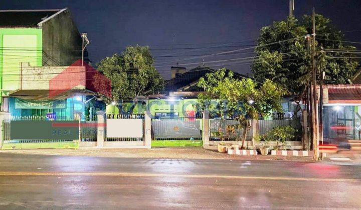 Rumah Lebar 16 Meter DIJUAL di pinggir jalan raya nasional, lokasi pusat blimbing, cocok untuk usaha, akses kendaraan besar 1