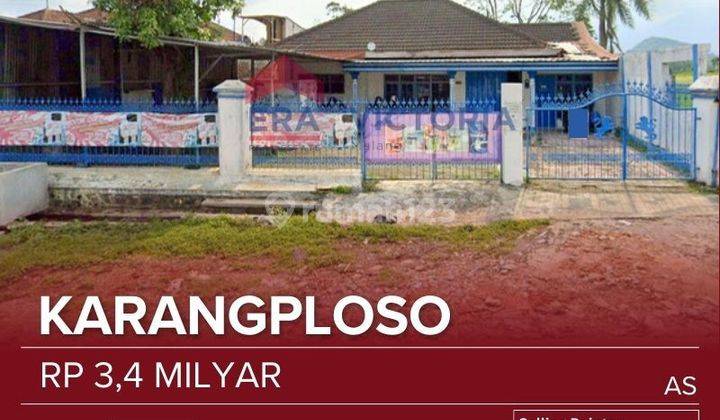 JUAL Gudang Lokasi Strategis Pinggir Jalan Raya Akses Kota Batu dan Tol Karanglo Cocok untuk Segala Jenis Usaha Malang  1