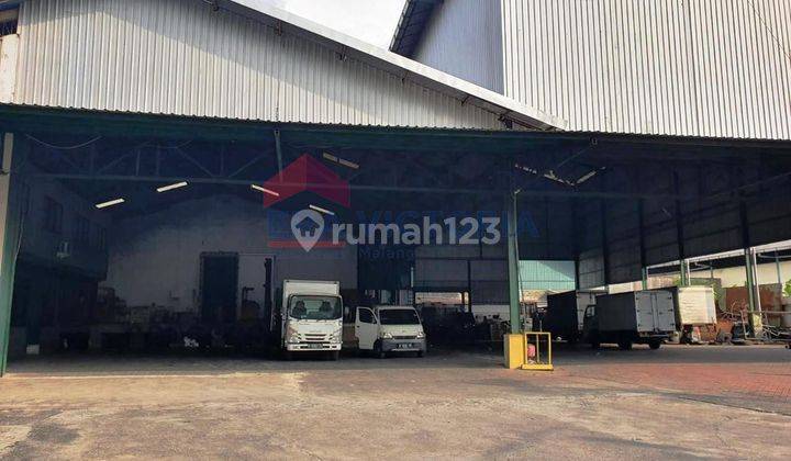 DISEWAKAN Gudang Tenaga Baru, Gudang cold storage di komplek pergudangan, kapasitas penyimpanan hingga 60 container, lokasi strategis, dekat ke exit tol karanglo, pakis, sawojajar, dan juga bandara 2