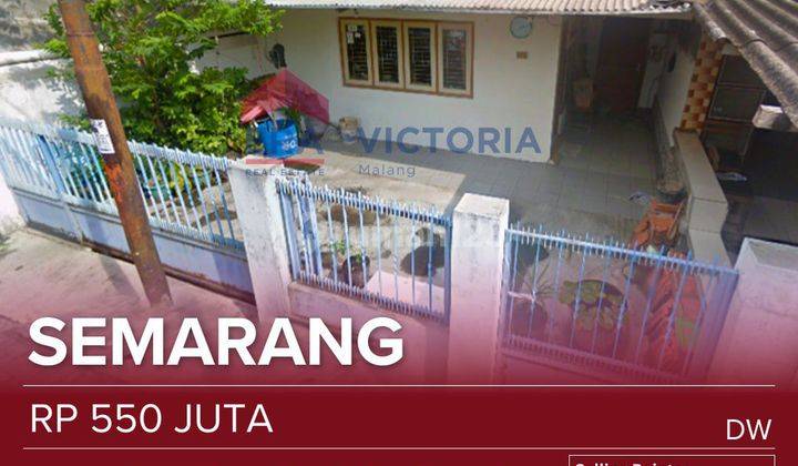 Rumah Jual Lokasi Strategis Tengah Kota Semarang, Kawasan Padat Penduduk, Akses Mudah Dekat Museum Kota Lama, Perbankan, Perkantoran, Sekolahan  1