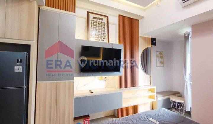 Apartemen Jual Dekat Kampus Umm, Ub, Ternimal Landungsari, Rs Umm, Jalan Utama Malang-batu, Mall Dinoyo, Pasar Dinoyo. Full Furnished  2