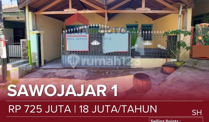 House For Sale/Rent in Sawojajar 1, Well-Maintained Condition, Access to Toll Gate