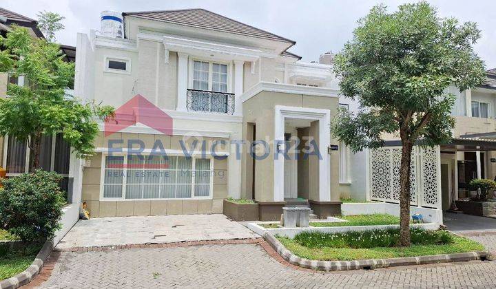 Rumah Sewa Dalam Perumahan Elit Cluster Akses Mudah Dekat Gor Ken Arook Kondisi Siap Huni One Gate System, Keamanan 24 Jam. Semi Furnish (sofa, Solar Heater, Wc Dan Ac) 1