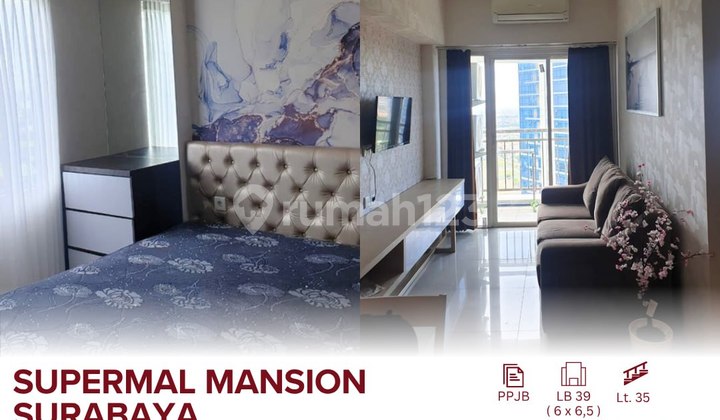 Unit Apartemen Sewa Di Supermal Mansion Surabaya Full Furnished