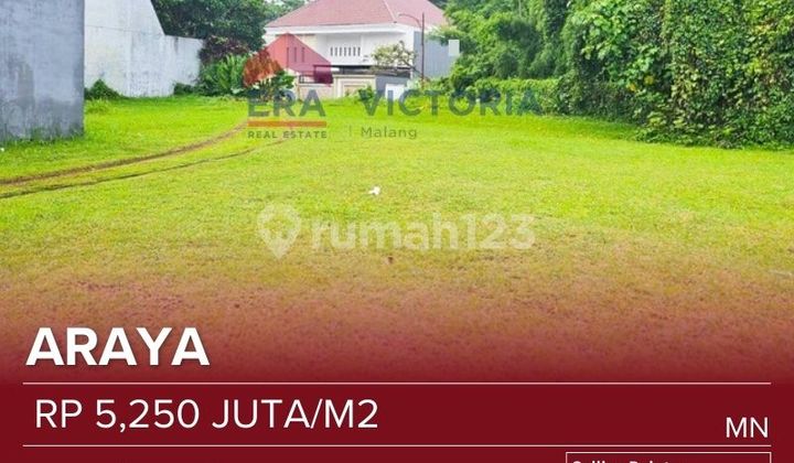 Land Plot for Sale in Araya Housing, Serene, Peaceful, and Comfortable Atmosphere with Complete Housing Facilities