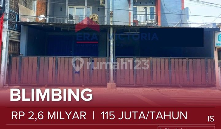 Dijual 2 Ruko Connecting - Jalan Poros La Sucipto