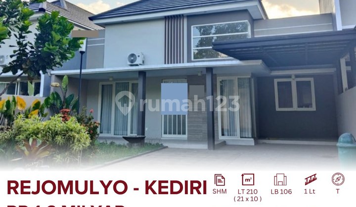 For Sale & Rent: Houses in a One Gate System Housing Estate, Strategic Location in Rejomulyo, Kediri City, 6 Minutes to Kediri City Square & Gambiran General Hospital.