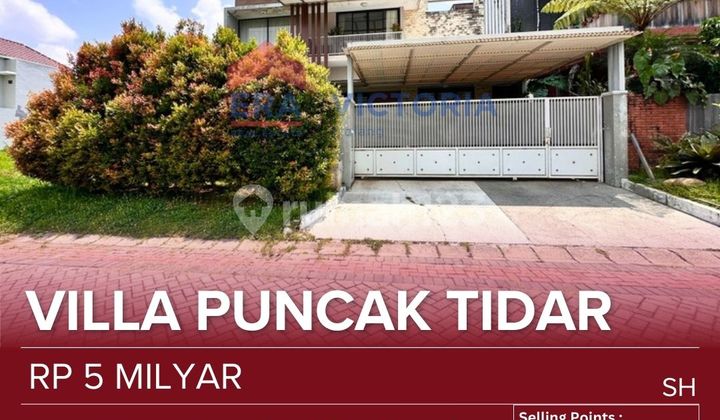 Rumah Jual Dalam Perumahan Elit Kawasan Tidar Suasana Tenang Dan Nyaman Strategis Dekat Kampus Ma Chung, Kuliner Elpico & Tidar. Ada Gudang 