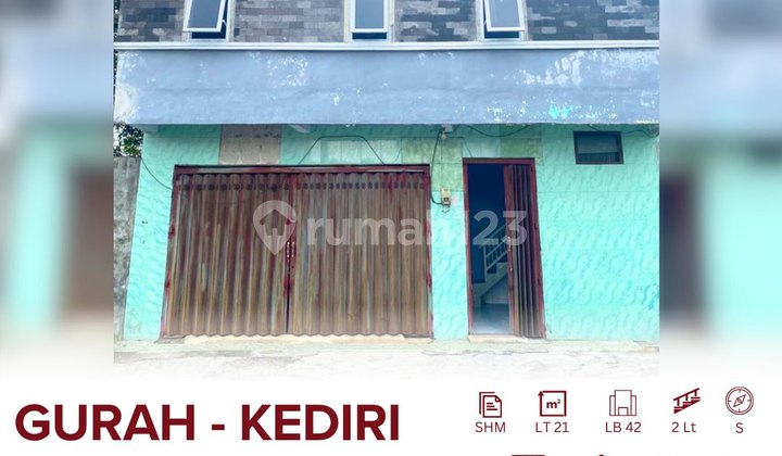 Dijual Ruko Posisi Hook di Gurah Kab Kediri Dijual Ruko Posisi Hook di Gurah Kab Kediri